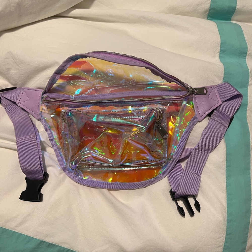 clear fanny pack